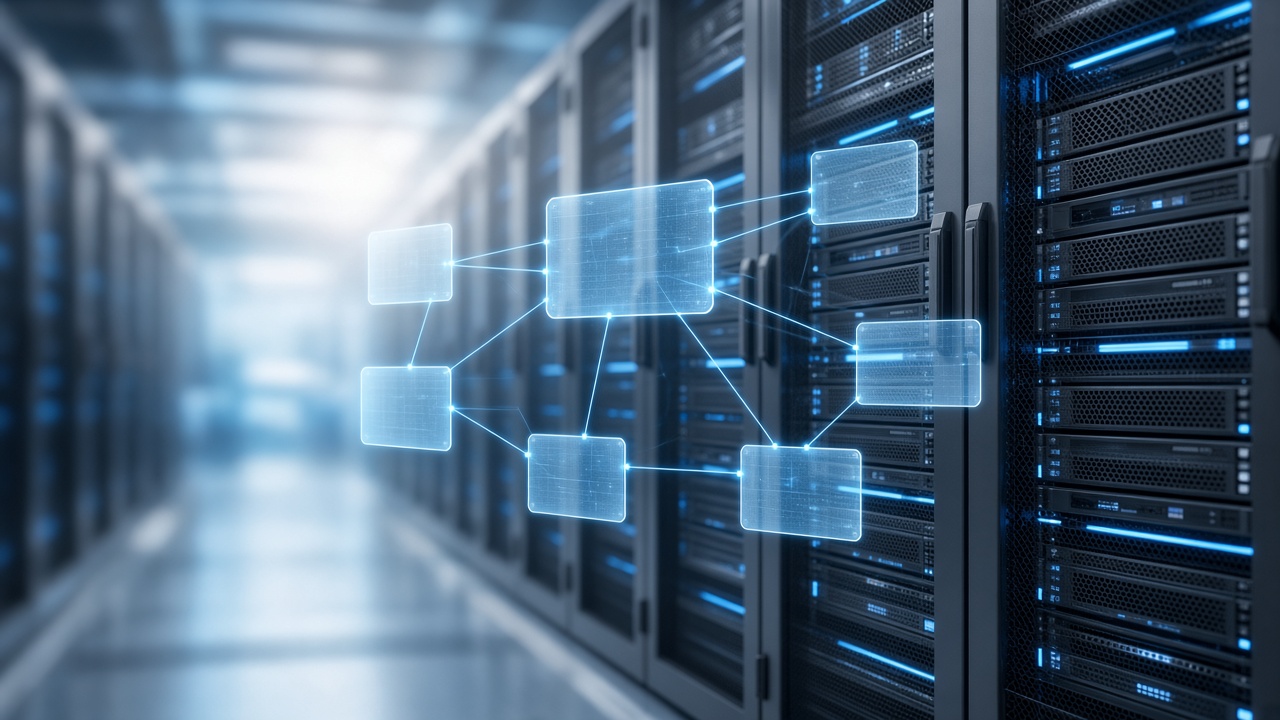 Virtualized server infrastructure with abstract VM overlays